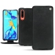 가죽 커버 Huawei P30 - Dark vintage ( Roughtcut - Black#5256 ) 
