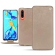 Housse cuir Huawei P30 - Taupe vintage ( Pantone 7530C ) 