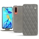 Housse cuir Huawei P30 - Acier vintage - Couture