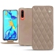 Huawei P30 leather case - Taupe vintage - Couture