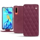 가죽 커버 Huawei P30 - Prune vintage - Couture