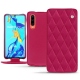 Custodia in pelle Huawei P30 - Rose fluo - Couture