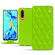 Lederschutzhülle Huawei P30 - Vert fluo - Couture
