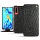 Custodia in pelle Huawei P30 - Autruche nero