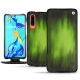 Huawei P30 leather case - Vert Patine