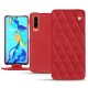 Capa em pele Huawei P30 - Rouge troupelenc - Couture
