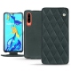 가죽 커버 Huawei P30 - Blu marino - Couture