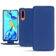 가죽 커버 Huawei P30 - Bleu Océan PU