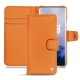 OnePlus 7 Pro leather case - Orange ( Nappa - Pantone 1495U ) 