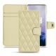가죽 커버 OnePlus 7 Pro - Beige - Couture ( Nappa - Pantone 7502C ) 