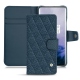 가죽 커버 OnePlus 7 Pro - Indigo - Couture ( Pantone 303U ) 