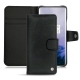 Capa em pele OnePlus 7 Pro - Dark vintage ( Roughtcut - Black#5256 ) 