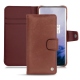가죽 커버 OnePlus 7 Pro - Passion vintage ( Glutton - Red ) 