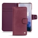 Housse cuir OnePlus 7 Pro - Prune vintage ( Pantone 512C ) 