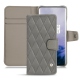 Housse cuir OnePlus 7 Pro - Acier vintage - Couture