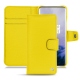 Capa em pele OnePlus 7 Pro - Jaune fluo