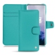 Funda de piel OnePlus 7 Pro - Bleu fluo