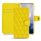 OnePlus 7 Pro leather case - Jaune fluo - Couture