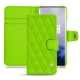 Housse cuir OnePlus 7 Pro - Vert fluo - Couture