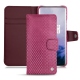 Funda de piel OnePlus 7 Pro - Serpent ciclamino