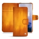 가죽 커버 OnePlus 7 Pro - Orange Patine