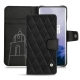 가죽 커버 OnePlus 7 Pro - Negre poudro - Couture