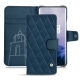 가죽 커버 OnePlus 7 Pro - Blu mediterran - Couture