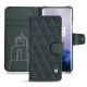 Lederschutzhülle OnePlus 7 Pro - Blu marino - Couture