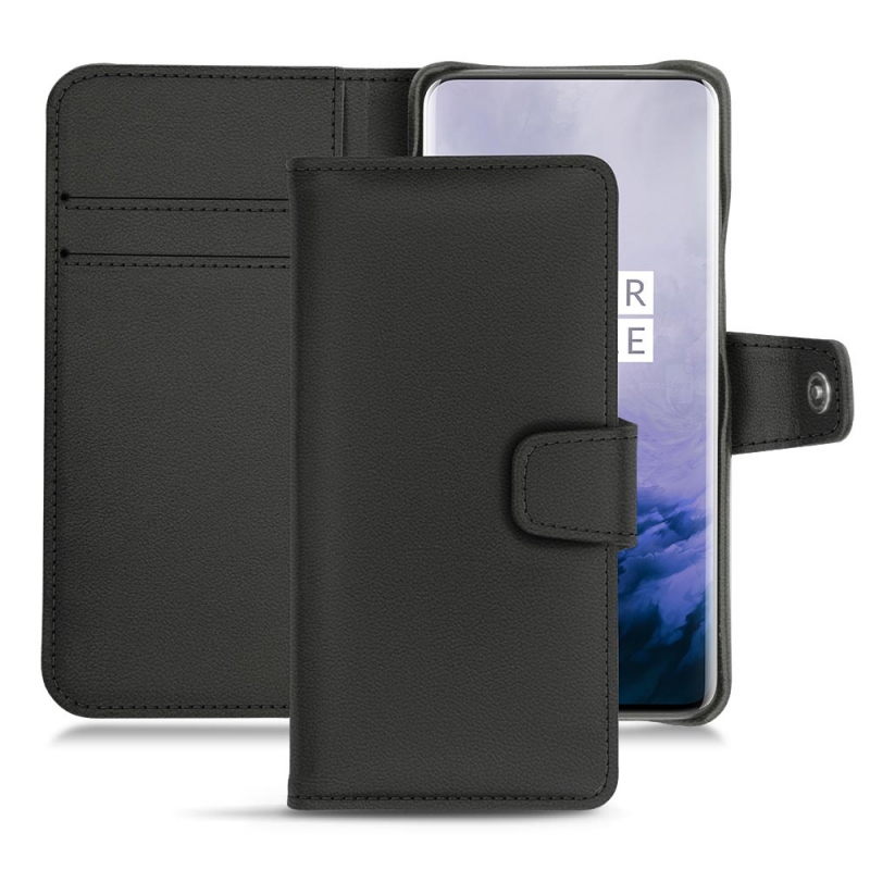 Custodia in pelle OnePlus 7 Pro - Noir PU
