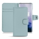 Housse cuir OnePlus 7 Pro - Bleu ciel PU