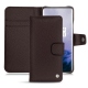 OnePlus 7 Pro leather case - Marron envoûtant