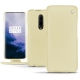 Lederschutzhülle OnePlus 7 Pro - Beige ( Nappa - Pantone 7502C ) 