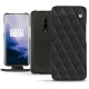 Housse cuir OnePlus 7 Pro - Noir - Couture ( Nappa - Black ) 
