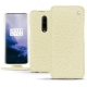 Funda de piel OnePlus 7 Pro - Ivoire ( Sleek P C12 - White ) 