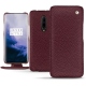 가죽 커버 OnePlus 7 Pro - Lie de vin ( Pantone 5115C ) 
