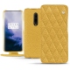 OnePlus 7 Pro leather case - Mimosa - Couture ( Pantone 141C ) 