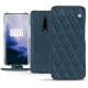 Custodia in pelle OnePlus 7 Pro - Indigo - Couture ( Pantone 303U ) 