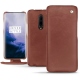 Housse cuir OnePlus 7 Pro - Passion vintage ( Glutton - Red ) 
