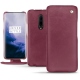 Capa em pele OnePlus 7 Pro - Prune vintage ( Pantone 512C ) 