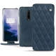 Lederschutzhülle OnePlus 7 Pro - Jean vintage - Couture