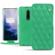 OnePlus 7 Pro leather case - Menthe vintage - Couture