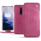 Housse cuir OnePlus 7 Pro - Serpent ciclamino