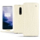 Capa em pele OnePlus 7 Pro - Crocodile milk