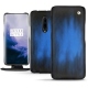 Housse cuir OnePlus 7 Pro - Bleu Patine