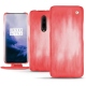 Housse cuir OnePlus 7 Pro - Rose Patine