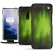 Housse cuir OnePlus 7 Pro - Vert Patine