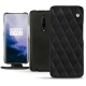 Funda de piel OnePlus 7 Pro - Negre poudro - Couture