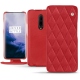 Funda de piel OnePlus 7 Pro - Rouge troupelenc - Couture