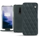 Custodia in pelle OnePlus 7 Pro - Blu marino - Couture