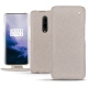 Housse cuir OnePlus 7 Pro - Taupe innocent